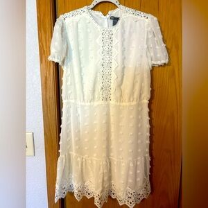 Love by design white lace dress